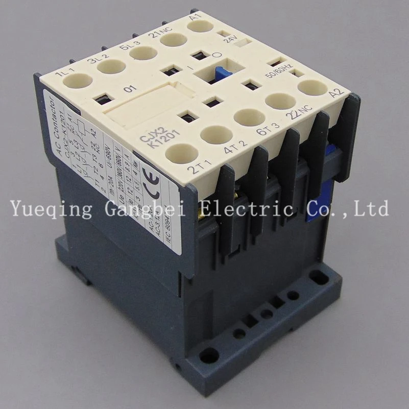 

12A contactor CJX2 1201 AC contactor CJX2K1201 50HZ/60HZ voltage 380VAC 220VAC 110VAC 36VAC 24VAC