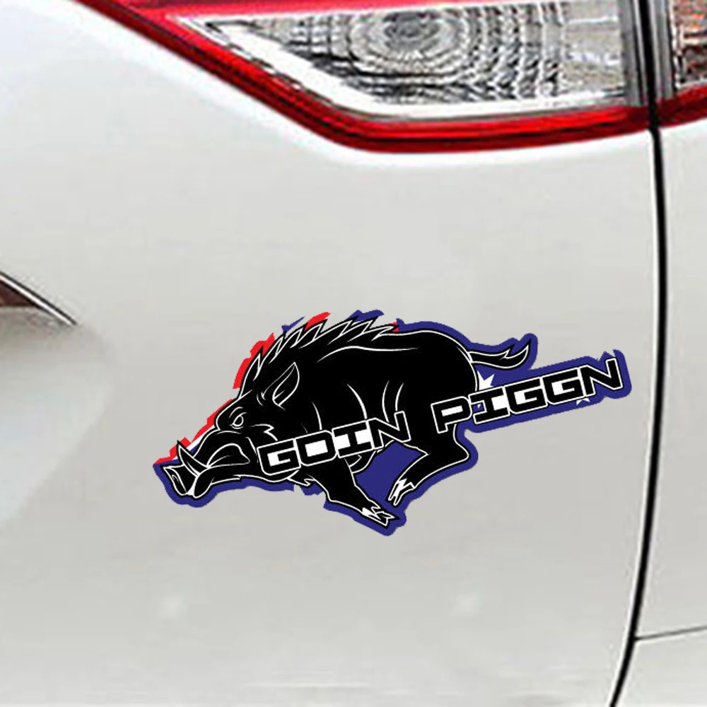 Australian Wild Boar Sticker Hunting Car Wild Vinyl Cutting Car Boat Stickers Accessories Decorative Decals
