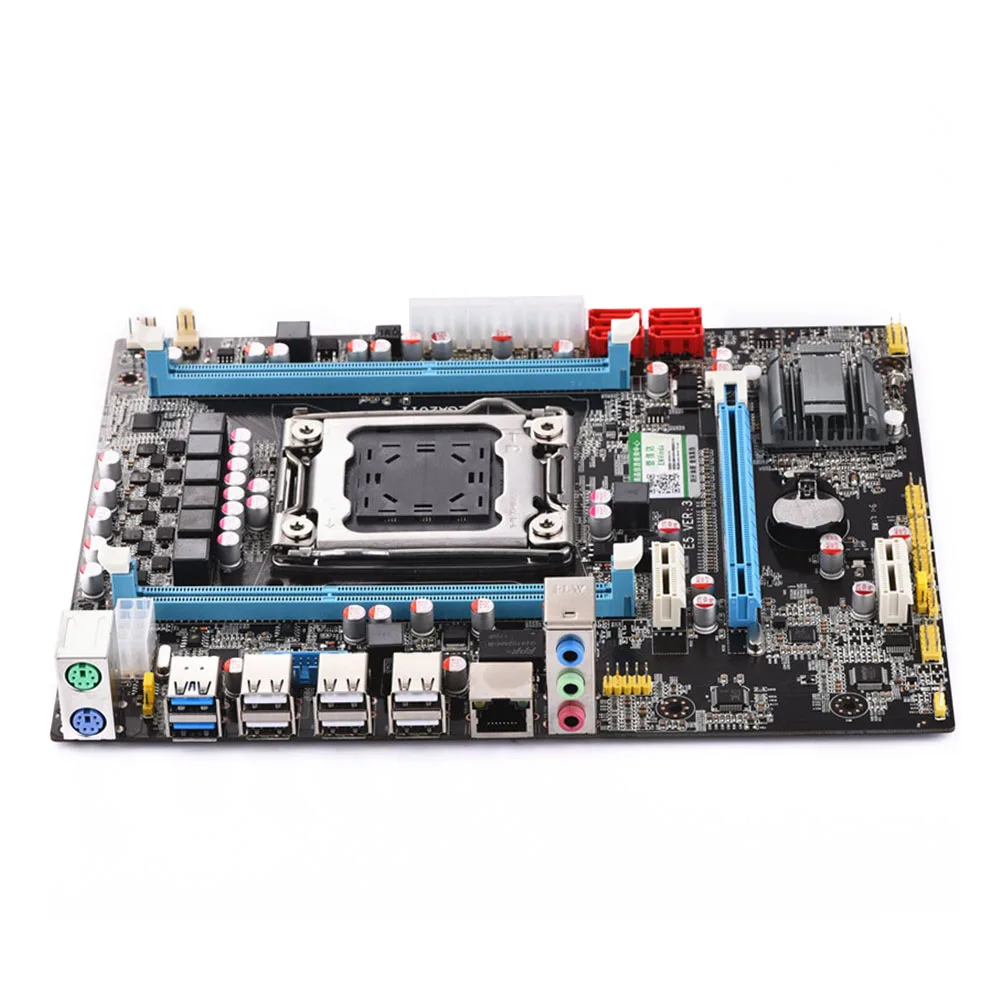

X79 LGA 2011 Motherboard E5 2680 2670 Easy OperationPCI E USB PCI Express Upgrade Version DDR3 DIMMS CPU Interface Durable SATA