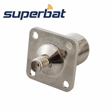 Superbat РЧ коаксиальный разъем SMA-N адаптер внутренний разъем SMA к N разъёмная монтажная панель Кабельный разъем с уплотнением