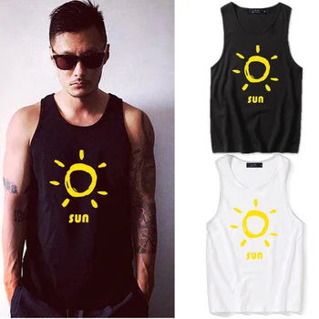 

Gym Wear Man Fitness Tank Top Streetwear Korea Style Anime Singlet Workout Roupa Esportiva Mens Workout Clothing Bodybuilding