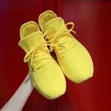 Женская спортивная обувь; сезон лето-осень; дышащие нескользящие легкие тонкие туфли; трендовая обувь на одну ногу с кокосовым принтом; женская обувь; Sneake