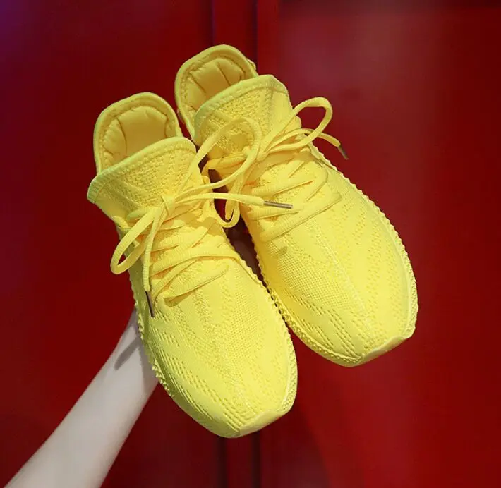 

woman Sports Shoes Summer And Autumn Breathable Non-slip Lightweight Single Shoes Trend Wild one Foot Coconut Shoes woman Sneake