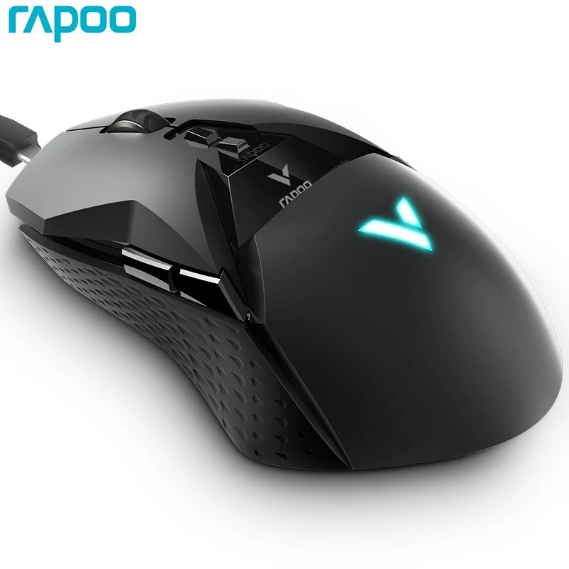 Rapoo VT950 игровой Мышь 2.4g беспроводное устройство RGB OLED Дисплей 11 настраиваемые