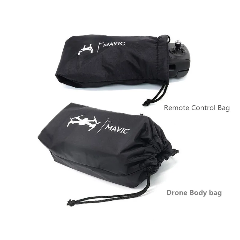 Drone Body & Remote Control Storage Bag Soft cloth Sleeve portable Protective Case For DJI MAVIC Air Drone accessories