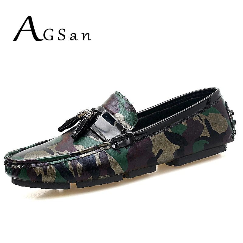 green driving moccasins