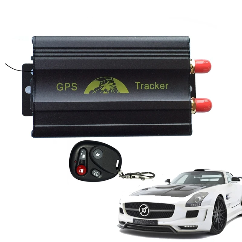 Spy Car Vehicle Realtime GPS GMS GPRS SMS Tracker Tracking System Device TK103B