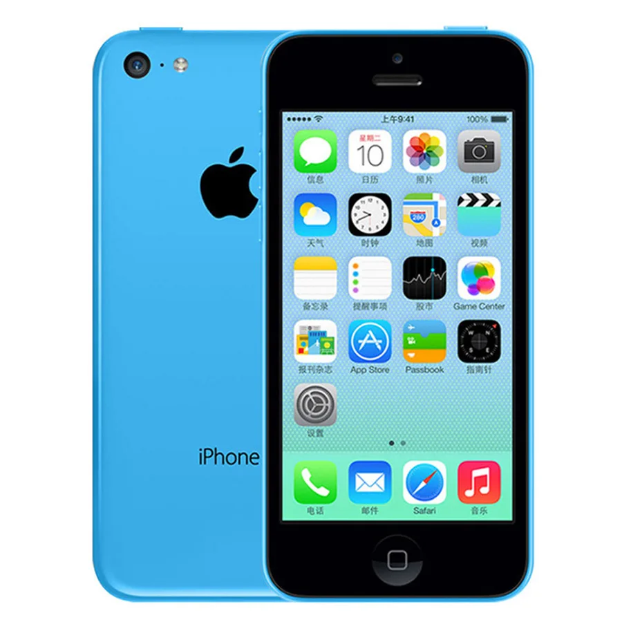 Оригинальное разблокирована Apple IPhone 5C 32 ГБ+ 1 ГБ хранения iPhone 5C GSM HSDPA двухъядерный 8mpix Камера 4." экран iPhone 5C