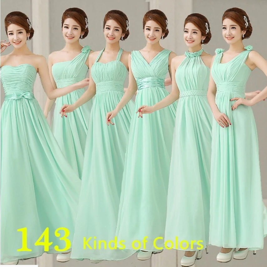 Vestidos largos De chifón para dama De honor, Vestido De Formal, De talla grande, color rosa rubor, 2018|Vestidos para dama de honor| - AliExpress