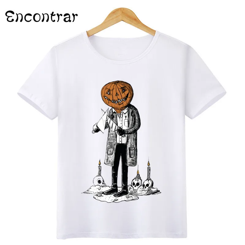 

Childrens Halloween Town Pumpkin King Jack Skellington Design Boys/Girl T Shirt Kids Short Sleeve Tops Children T-Shirt,ooo3060