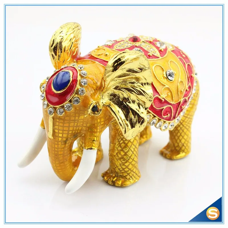 Elephant Shape Trinket Box (14)