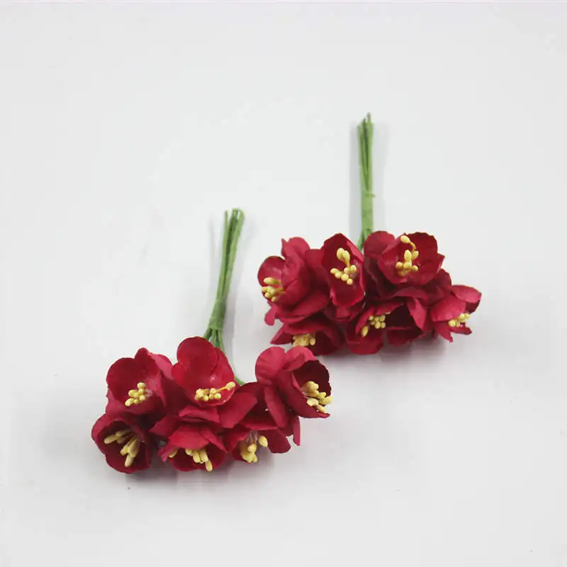 Pedacos DE papel amoreira 6 сливовый Свадебный букет/fio seco/альбом для скрапбукинга girassol flor