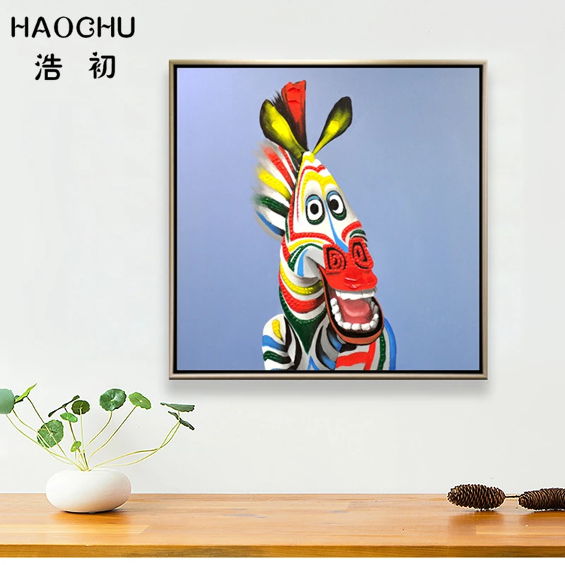 Фотообои с рисунком зебры животных животных|living room decoration|animal canvas paintingcanvas painting |