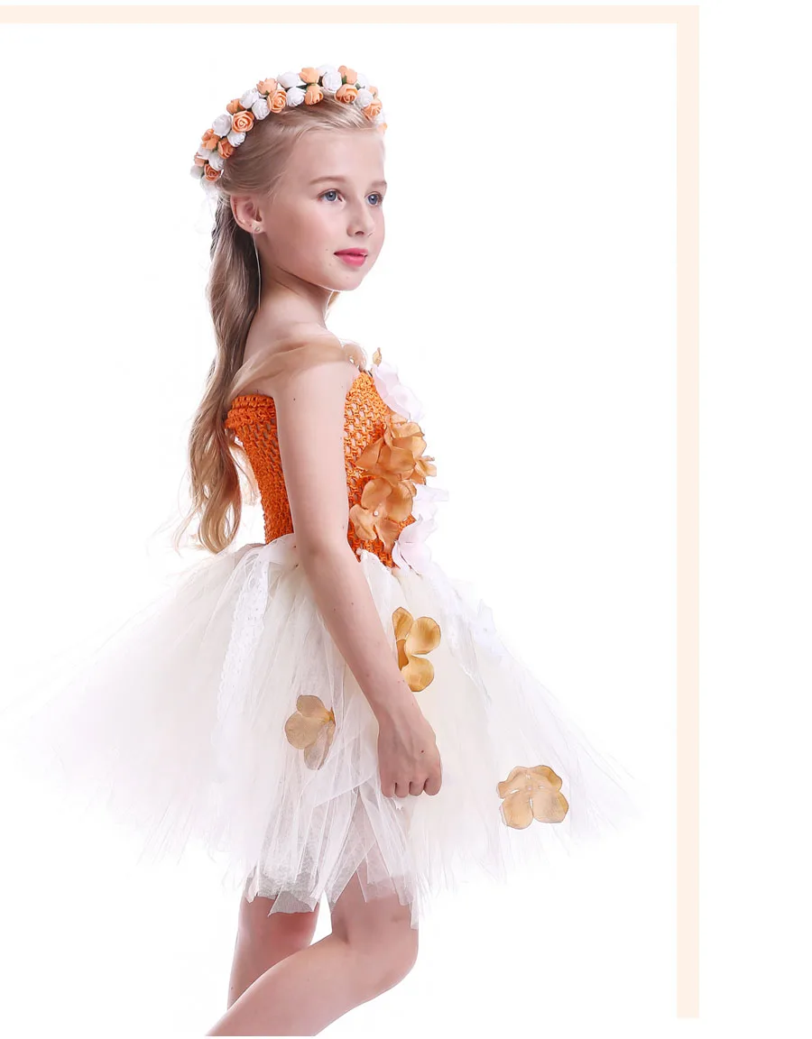 Moana Inspired Girls Flower Tutu Dress for Halloween Birthday Party Kids Lace Tulle Fancy Dress Children Dress Up Cosplay (17)