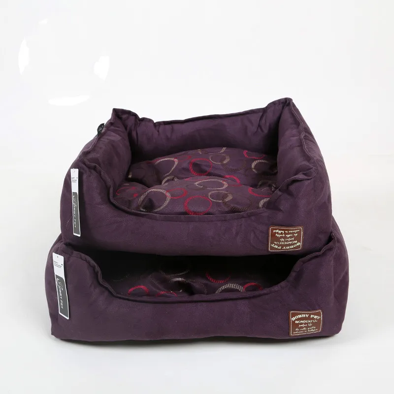 Winter Warm Cotton Dog Bed Pet House Lovely Soft Suitable Cusion Cheap High Quality Products | Дом и сад