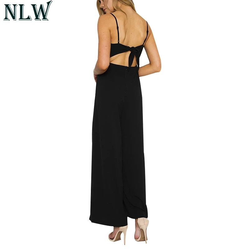 Aliexpress.com : Buy NLW Black Bow Knot Backless Bodysuit