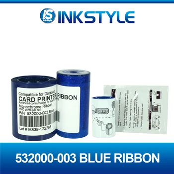 

Pack of 10pcs 532000-003 1500images Blue Ribbon use in Datacard SP55 SP75+ SD260 SD360 FP65 Card Printer