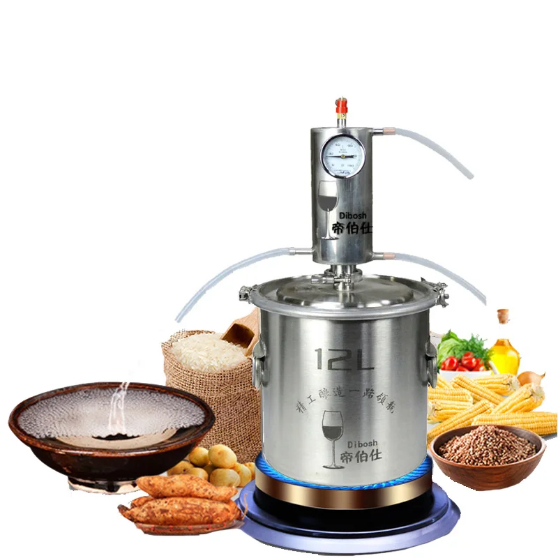 Moonshine Distiller Distillation Brewing Equipment Destilador de