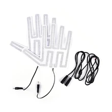 1 пара 18*18cmElement теплые рукавицы нагреватель для перчаток Pad Gloves12VThermalWinter открытый Подогрев колодки электрическое Отопление