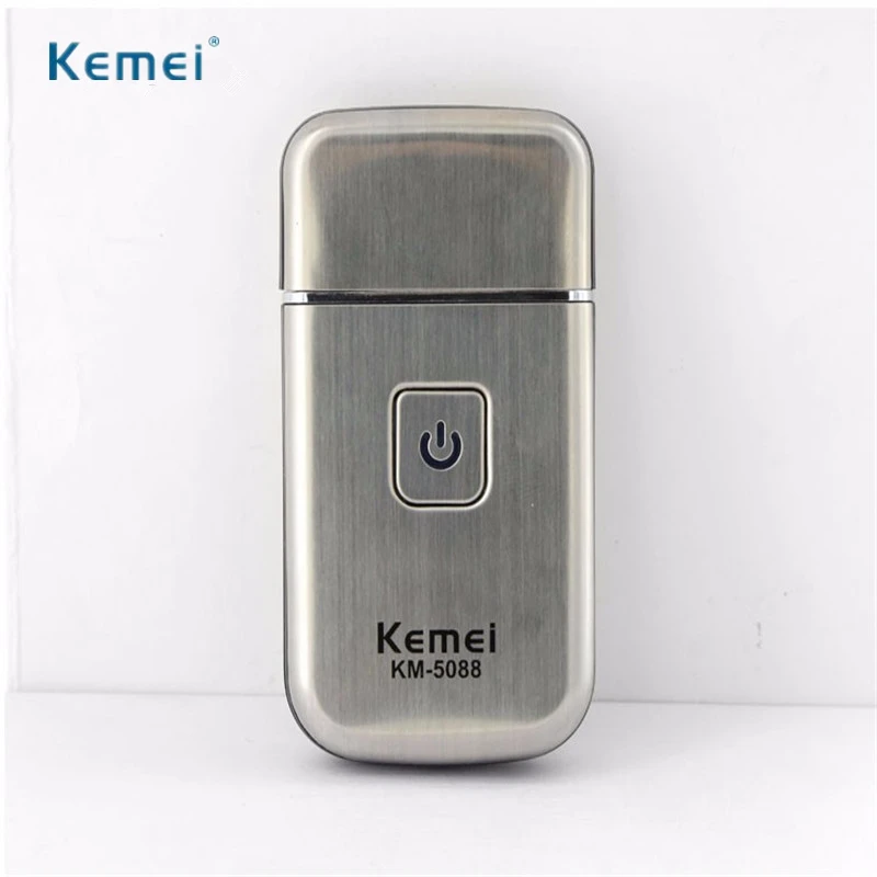 

New Arrival Kemei KM-5088 Electric Shavers For Men Mini USB Rechargeable Reciprocating Blade Razor Face Care Shaving Machine