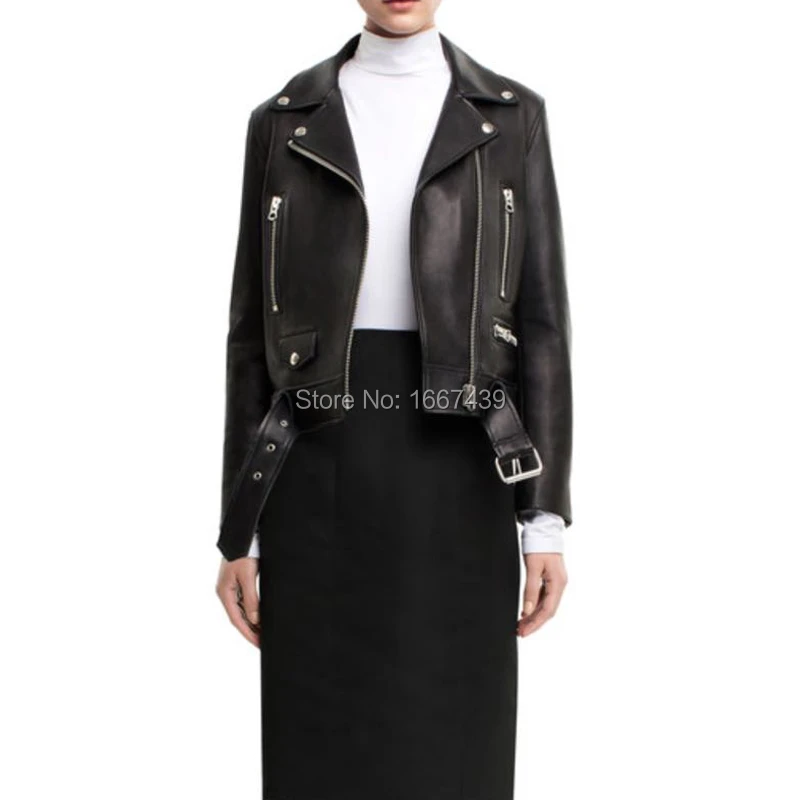 Estudios acné chaqueta de la mujer 100% chaqueta piel genuino rojo chaquetas abrigos de cuero para mujer piel de oveja|jacket bench|jacket bolerojackets suit - AliExpress