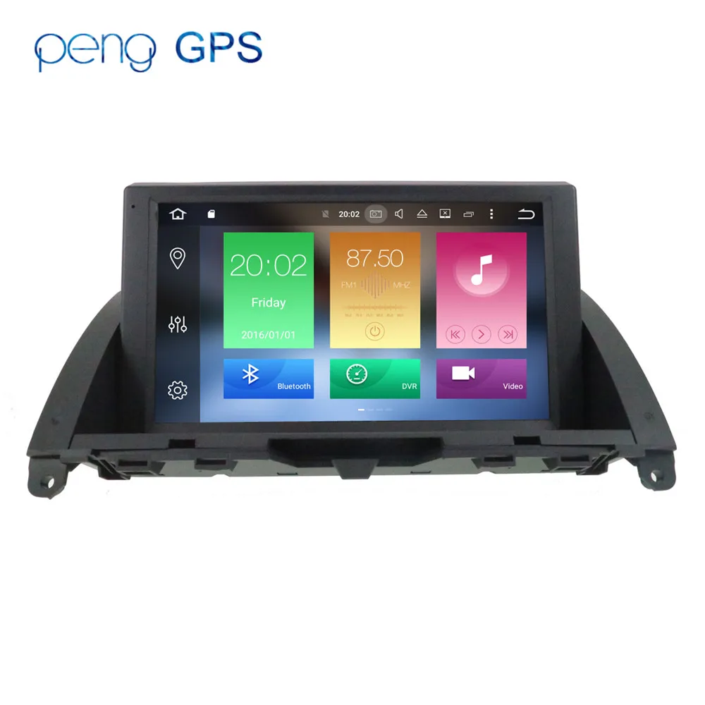 

Автомобильная магнитола Android 9,0, стереомагнитола для телефона, магнитола W204 2007 2008-2011, без автомобильного DVD-плеера, мультимедийное видео