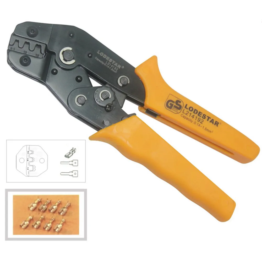 

Lodestar Multifunctional automatic stripping pliers Cable wire Stripping Crimping tools Electronic Cutting Needle Nose Pliers