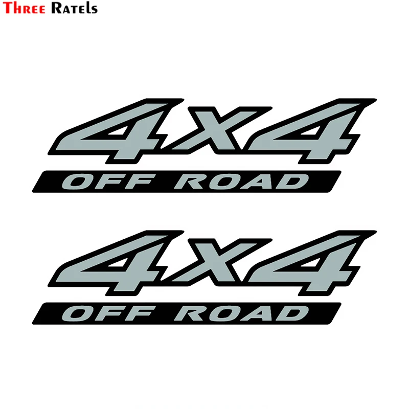 Three Ratels TZ 1898# 22x6.4см 4x4 off road полноцветные наклейки на авто машину наклейка для