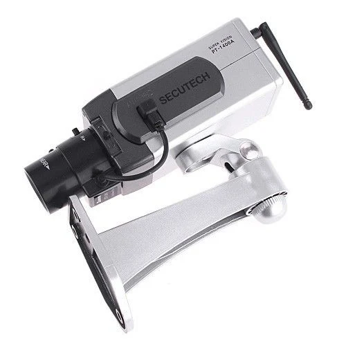 

Wireless Dummy IP Camera Fake Monitor Motion Detection LED Surveillance Webcam