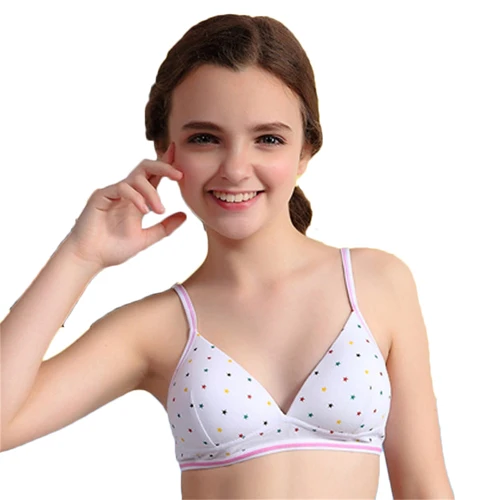 Young Girls Cotton 5/8 Thin Cups Spaghetti Straps