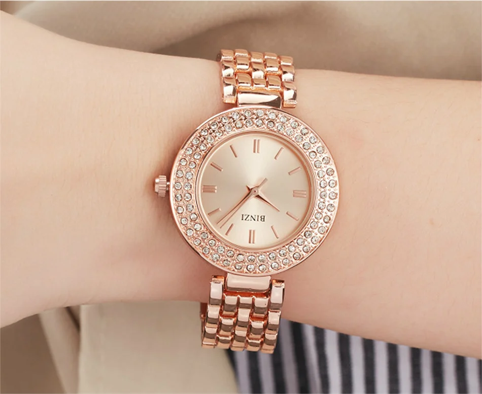 Relogio Feminino montre femme новые женские часы браслет для женщин Стразы золотые наручные