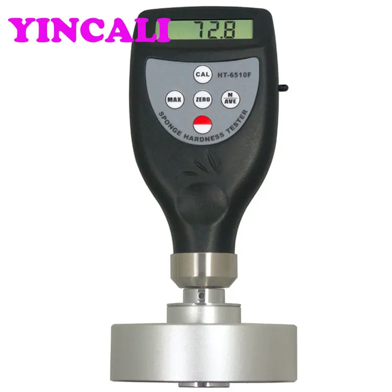 

Good Portable Hardness Tester HT-6510F Can be used to Soft Cellular Materials detect Measure Range 0~100HF Shore Hardness Meter