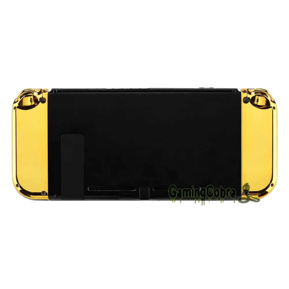 Personalizado chrome ouro habitação capa de concha