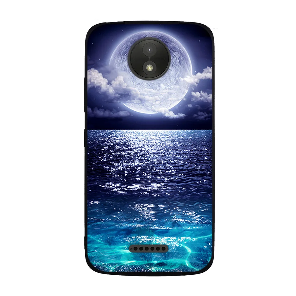 Чехол для Motorola Moto C Plus XT1723 XT1724 чехол TPU Мягкая силиконовая задняя крышка для Fundas Motorola Moto E4 Plus чехол для телефона чехол s - Цвет: 5