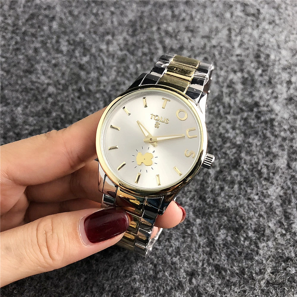

2019 TOUS pulsera Watch Women Quartz Casual reloj Watches Bracelet Watch Ladies Quartz Watch Leather Fashion Sport tous joyas