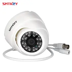 Smtkey черный или белый Цвет 1.0mp 720 P AHD 2000tvl 3.6 мм встроенный ИК-фильтром камеры видеонаблюдения indoor камеры видеонаблюдения