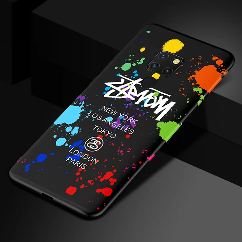 

BFOLLOW Hard Luminous PC Case for Huawei Mate 20 / Mate 20 Pro / Mate 20X Fashion Back Cover Coque Anti Shock