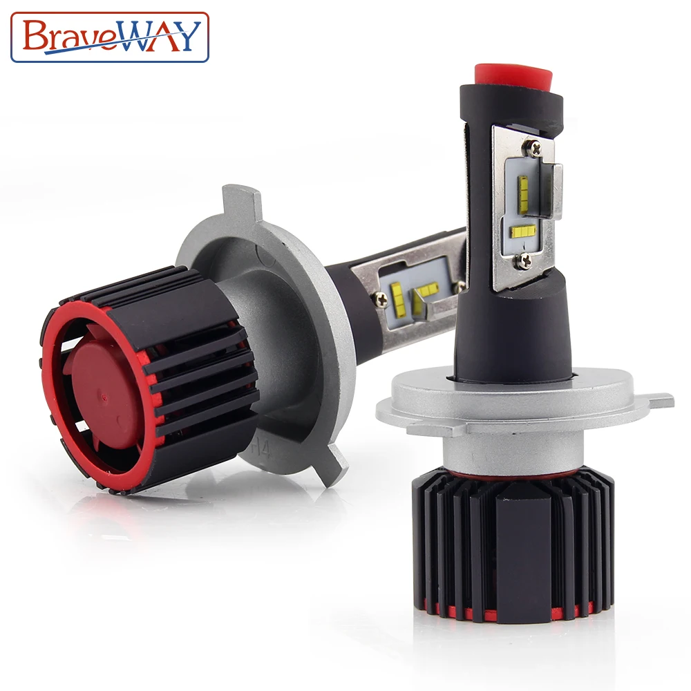 

BraveWay 16000LM 100W H4 LED H7 H11 9005/HB3 9006/HB4 Auto Led Light Car Headlight Bulb HeadLamp for Car Super LED CSP Chip Bulb