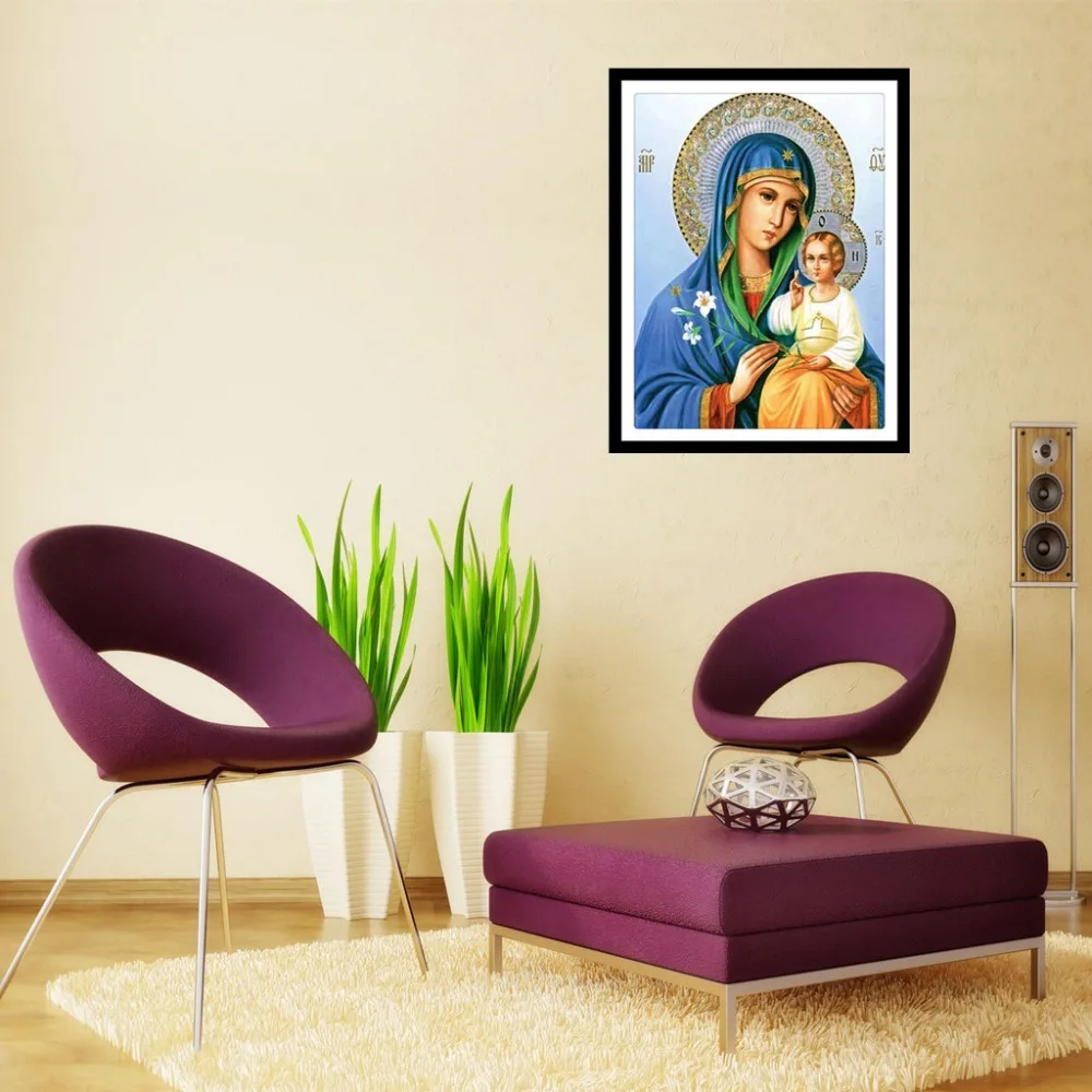 5d diy Алмазная картина религиозный значок алмазной мозаики вышивка крестиком