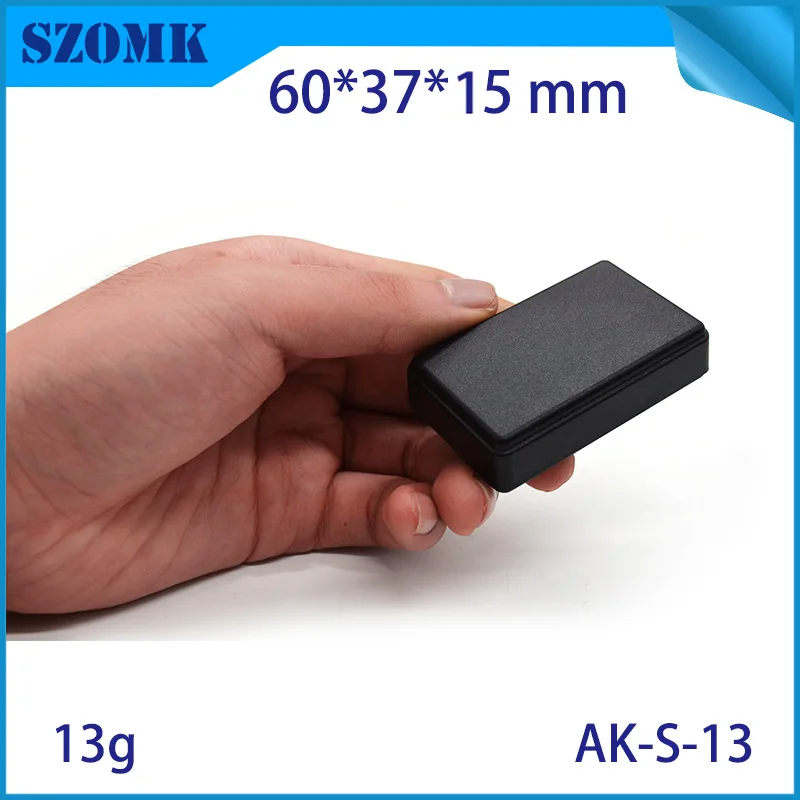 

(4 pcs) abs small box Junction plastic electronics enclosures abs plastic enclosures 60*37*15mm gps tracker case led housing box