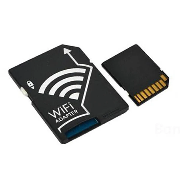 

Micro SD / TF Card To SD Card WiFi Adapter MicroSD TF Converter Wireless for Apple for IOS and Android Phones Computers Laptop