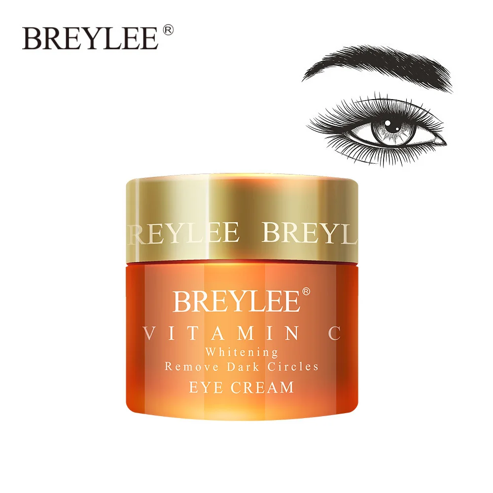Breylee набор для отбеливания витамина С крем для лица крем под глаза для устранения темных кругов выцветает веснушки Пятна меланин отбеливает уход за кожей лица - Цвет: Eye cream 20g