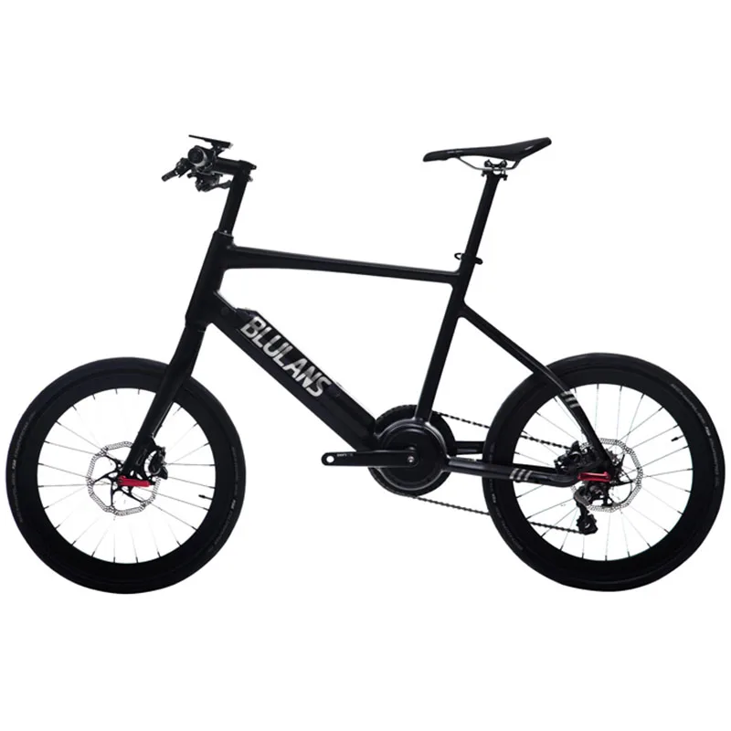 

22inch electric road bicycle 36v250w mid-torque motor Adult assisted ultra-light speed road Ebike TFT display