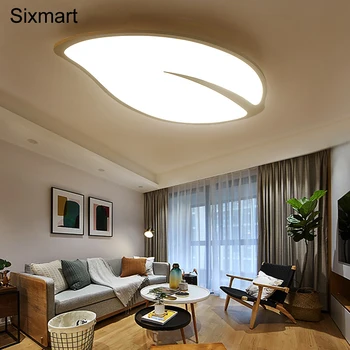 

Sixmart Led ceiling light household square Nordic room light creative personality room lamp