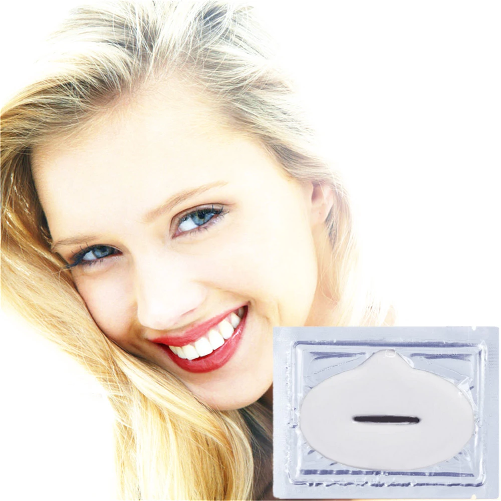 

Love Thanks 1PCS Beauty for Lip Plumper Moisture Essence Crystal Collagen Lip Mask Patches