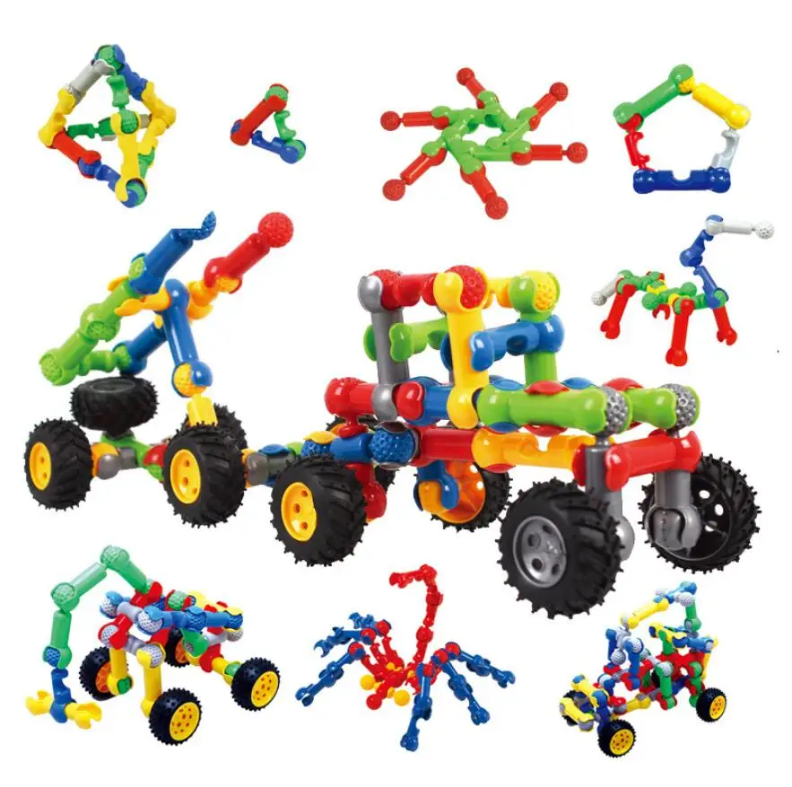 New Plastic Peanut Building Blocks Toys Educational Creative Bricks