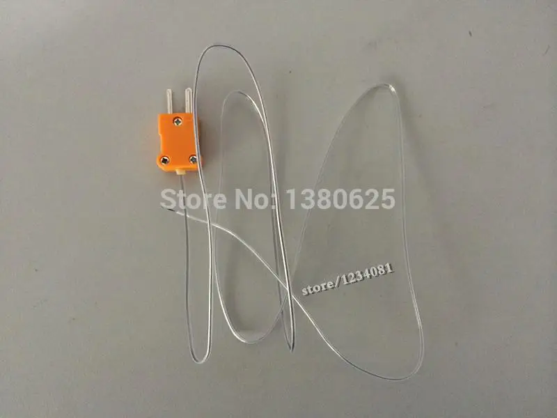 

100cm Length New Wire Teflon Line K - Type Thermocouple Sensor Temperature Probe