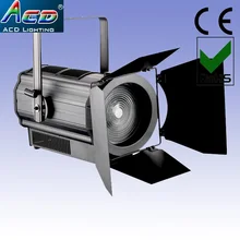 Популярный 300 Вт 3200 к-3500 К CRI> 95 теплый белый светодиодный студийный точечный театральный сценический эффект fresnel видео точечный эффект света