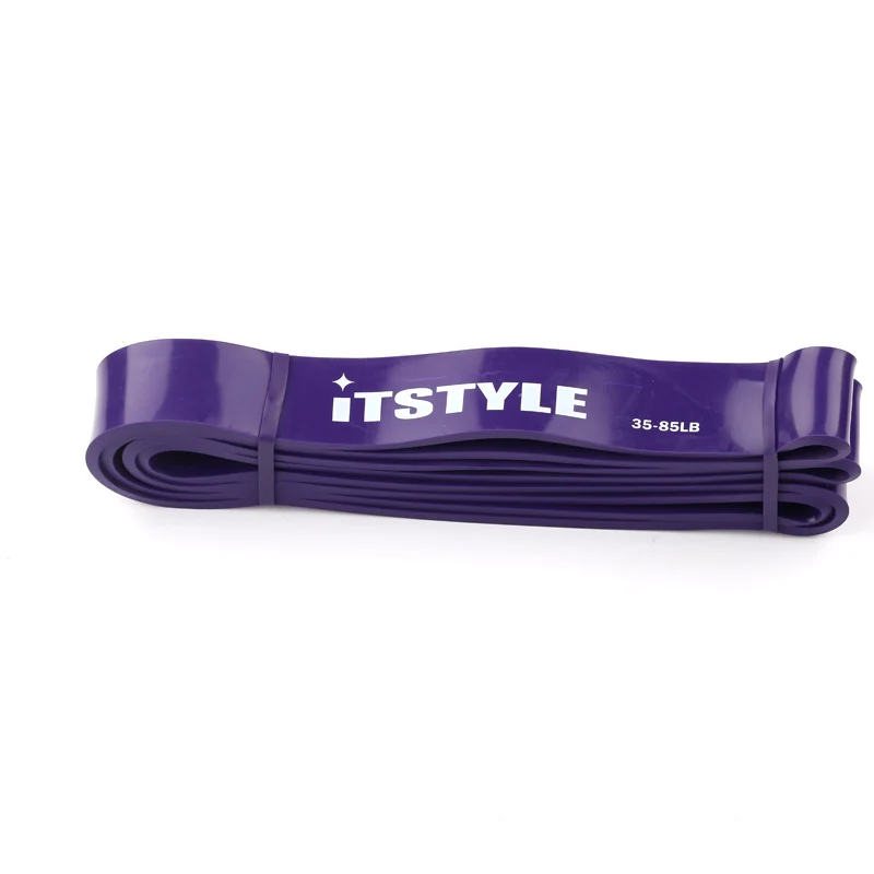 ITSTYLE Эспандеры 208 см 8 уровень Кроссфит латексная петля ремень экспандер силовой подтягивающий резиновый подтягивающий укрепляющий мышцы веревка - Цвет: Level 4 Purple