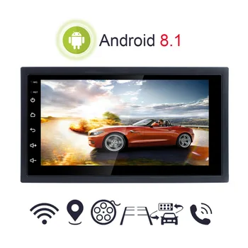 

Android 8.1 DC 12V 7 Inch Universal Car Multimedia Player With GPS Navigator FM/AM Radio And Dual USB WIFI Bluetooth Calls